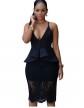 Rochie Peplum Neagra